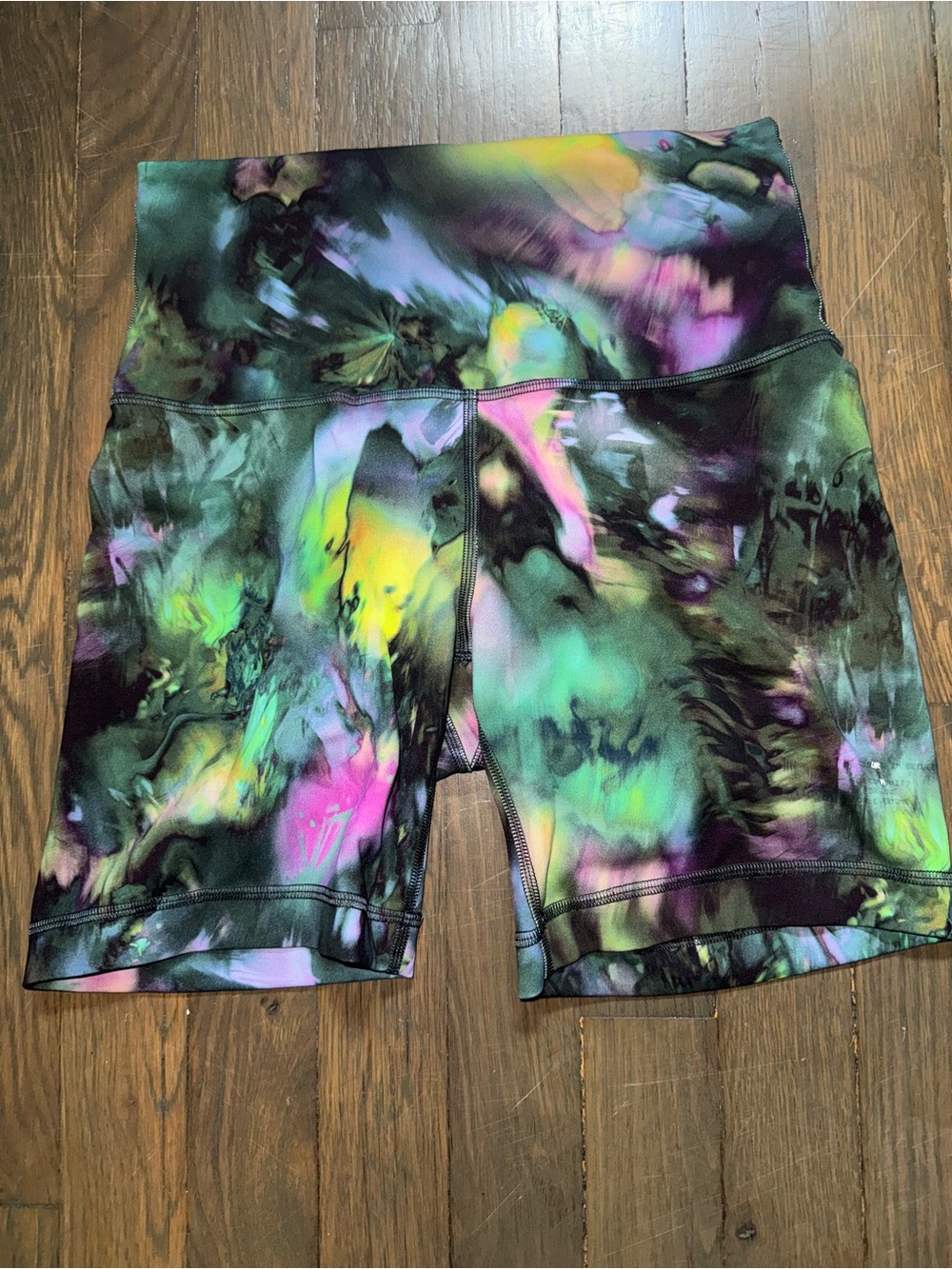Wundertrain 5” Multicolor Tie-Dye Women’s Bike Shorts